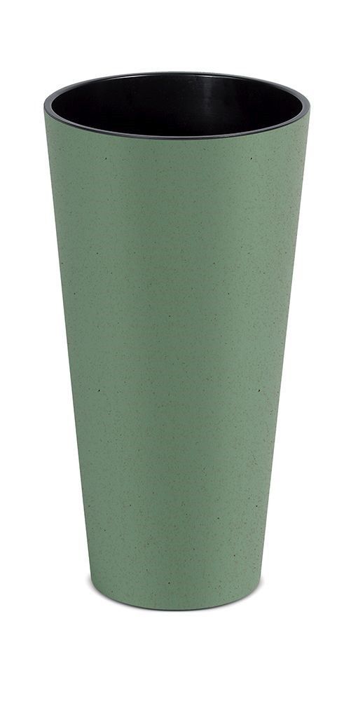 Prosperplast Květináč Tubus Slim zelený, varianta 20 cm - Houseland.cz
