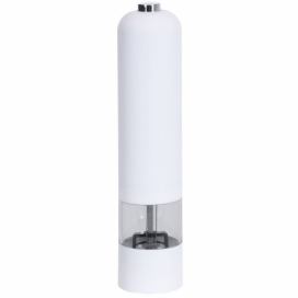 EH Excellent Houseware Elektrická mlýnek na sůl, 22 cm, bílá