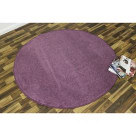 Kusový koberec Nasty 101150 Lila kruh FORLIVING