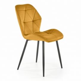 Halmar jídelní židle K453 barva: žlutá