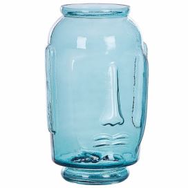 Sklo Dekorativní váza 31 Modrá SAMBAR