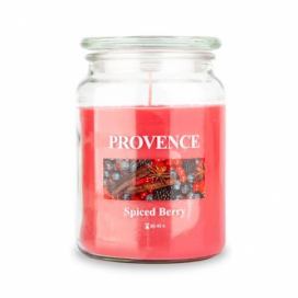 Provence Vonná svíčka ve skle 95 hodin spiced berry Kitos.cz