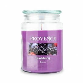 Provence Vonná svíčka ve skle 95 hodin ostružina Kitos.cz