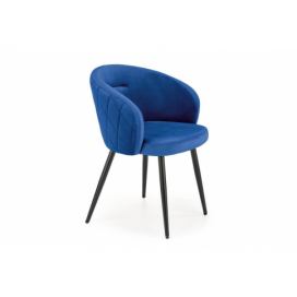 K430 Židle tmavě modrý