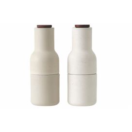 Audo CPH Set dvou béžových keramických mlýnků na sůl a pepř AUDO GRINDER 20,5 cm