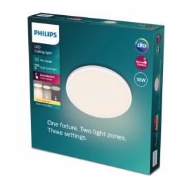 Philips 8719514431904 Ozziet stropní svítidlo LED 18W/1800lm 2700K bílá SceneSwitch