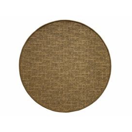 Vopi koberce Kusový koberec Alassio zlatohnědý kruh - 67x67 (průměr) kruh cm