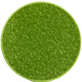 Vopi koberce Kusový koberec Eton zelený 41 kruh - 57x57 (průměr) kruh cm Mujkoberec.cz
