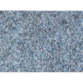 Vebe  Metrážový koberec Lindau 30 Světle Modrý, zátěžový - Bez obšití cm