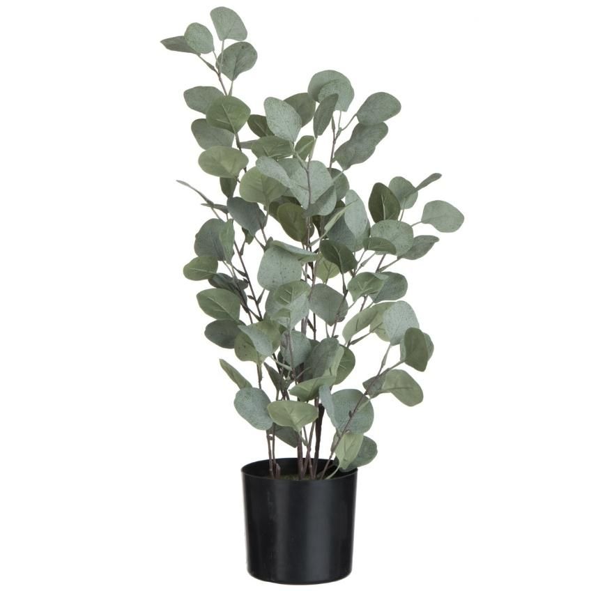 Umělá květina J-Line Maryath Eucalyptus 60 cm - Designovynabytek.cz