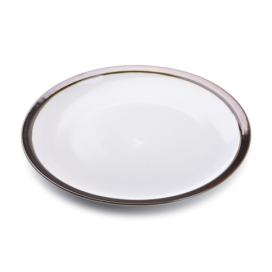 Affekdesign Porcelánový talíř Cal 24 cm bílý