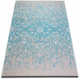 Dywany Lusczow Kusový koberec BEYAZIT Wygga modrý, velikost 120x180