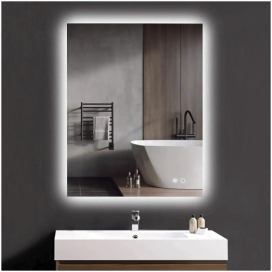 IREDA Koupelnové zrcadlo s LED osvětlením, 70 x 50 cm Kokiskashop.cz