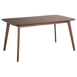 Jídelní stůl 150 x 90 cm tmavé dřevo EPHRATA