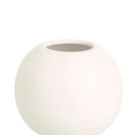 BIZZOTTO bílá porcelánová váza ALTHEA ø11 cm