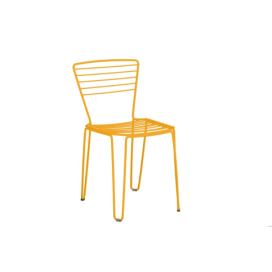 ISIMAR - Židle MENORCA - žlutá