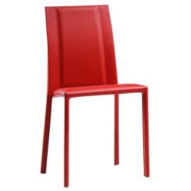 MIDJ - Celokožená židle SILVY