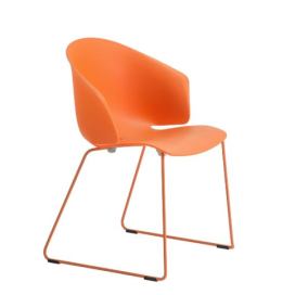 PEDRALI - Židle GRACE 411 DS - oranžová