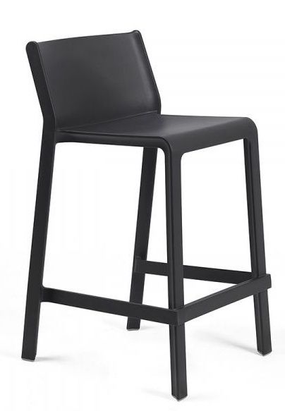 NARDI GARDEN - Barová židle TRILL MINI antracit - 