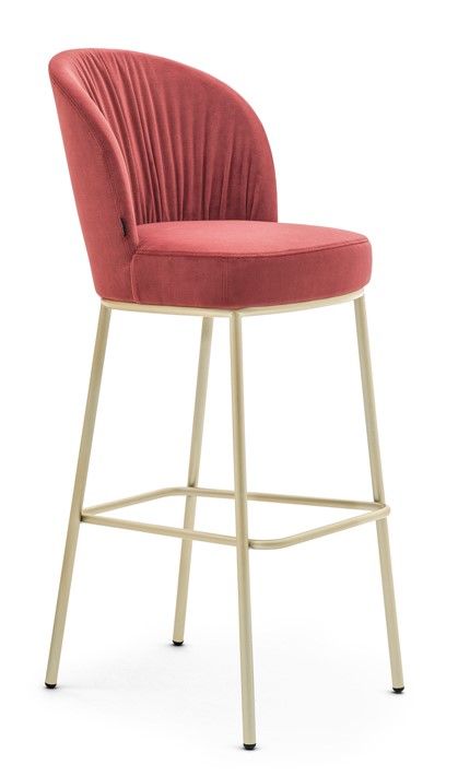 MONTBEL - Barová židle ROSE 03980 plisovaná - 