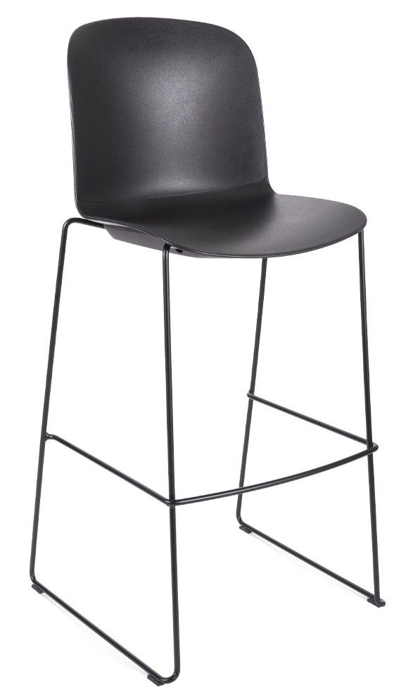 INFINITI - Barová židle RELIEF - s ližinovou podnoží - 