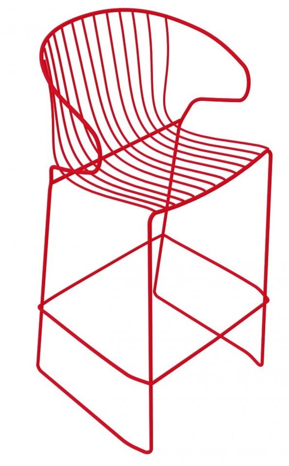 ISIMAR - Barová židle BOLONIA - 