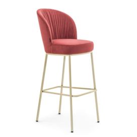 MONTBEL - Barová židle ROSE 03980 plisovaná