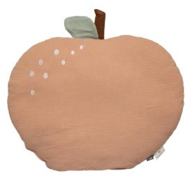 Atmosphera for kids Dětský polštář VILLAGE, motiv jablka, Ø 40 cm