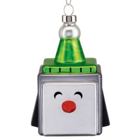 Alessi designové vánoční ozdoby Cubic Penguin
