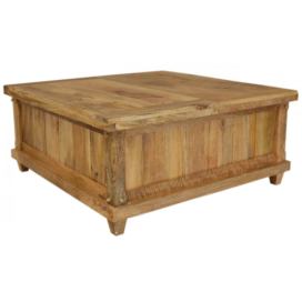 Konferenční stolek Devi 90x40x90 z mangového dřeva