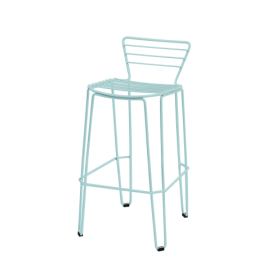 ISIMAR - Barová židle MENORCA nízká - modrá