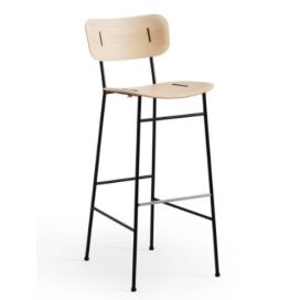 MIDJ - Barová židle PIUMA M LG - dřevěná