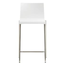 PEDRALI - Nízká barová židle KUADRA 1102 DS - bílá