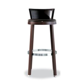 TONON - Barová židle SELLA čalouněná, nízká