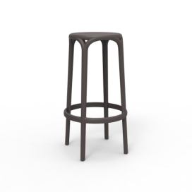 VONDOM - Barová židle BROOKLYN - bronzová