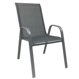 Kontrast Zahradní židle MAJORKA 55 x 65 x 90 cm šedá