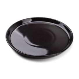 Affekdesign Jídelní talíř NADINE 24 cm černý