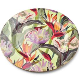 Mondex Dekorativní podtalíř Blanche Colours XLIII 33 cm květinový