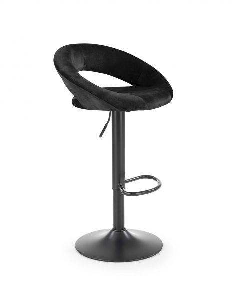 Halmar barová židle H102 barva: černá - Sedime.cz