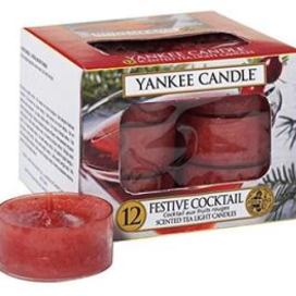 Čajové svíčky Yankee Candle 12ks - Festive Cocktail Favi.cz