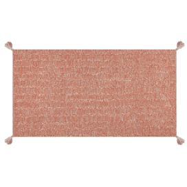 Bavlněný koberec 80 x 150 cm oranžový MUGLA