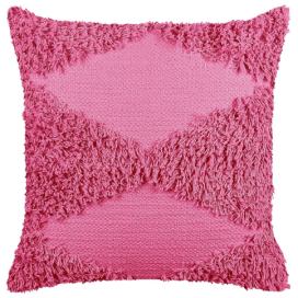 Bavlněný polštář 45 x 45 cm růžový RHOEO