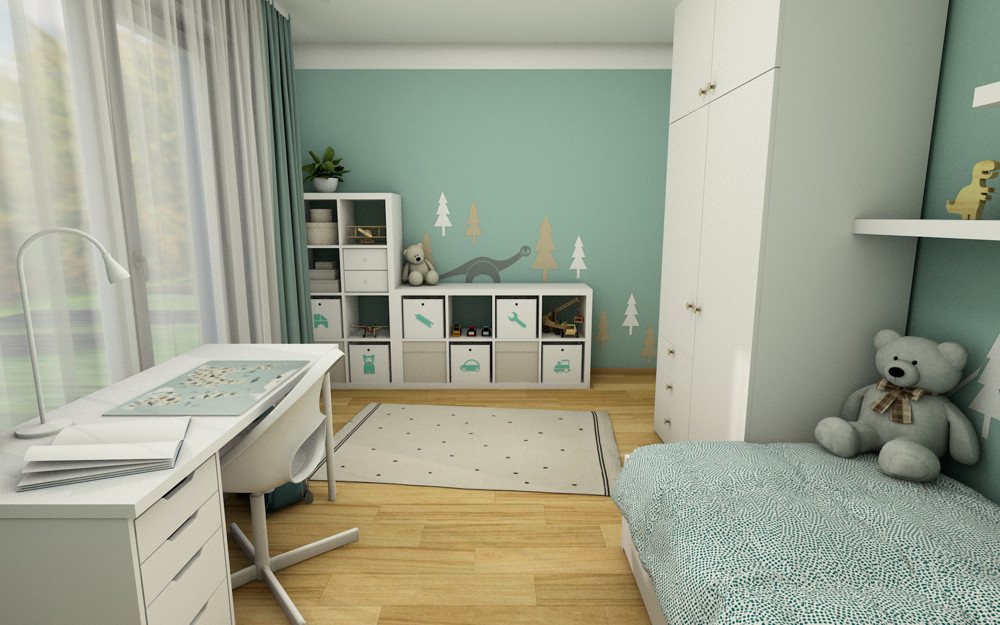Dětský pokoj Ikea Kallax samolepky Pieris - Pieris design