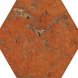 Dlažba Cir Cotto del Campiano rosso siena 15,8x18,3 cm mat 1080615 (bal.0,520 m2)
