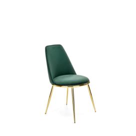HALMAR Designová židle GLAMOUR K460 zelená