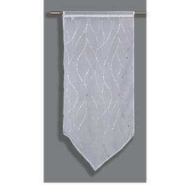 Bílá záclona 120x60 cm Voile - Gardinia