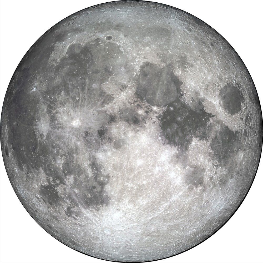 Obraz ø 70 cm The Moon – Malerifabrikken - Bonami.cz