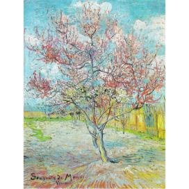 Obraz - reprodukce 30x40 cm Pink Peach Trees, Vincent van Gogh – Fedkolor Bonami.cz