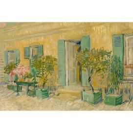 Obraz - reprodukce 60x40 cm Exterior of a Restaurant in Asnières, Vincent van Gogh – Fedkolor Bonami.cz