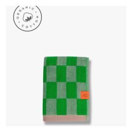 Zelené ručníky z bio bavlny v sadě 2 ks 40x55 cm Retro – Mette Ditmer Denmark